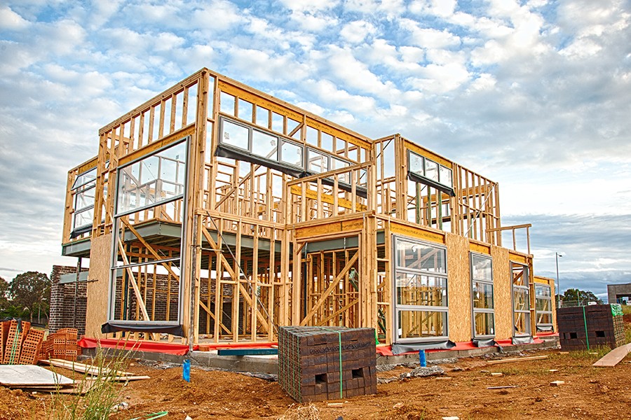 Home Under Construction